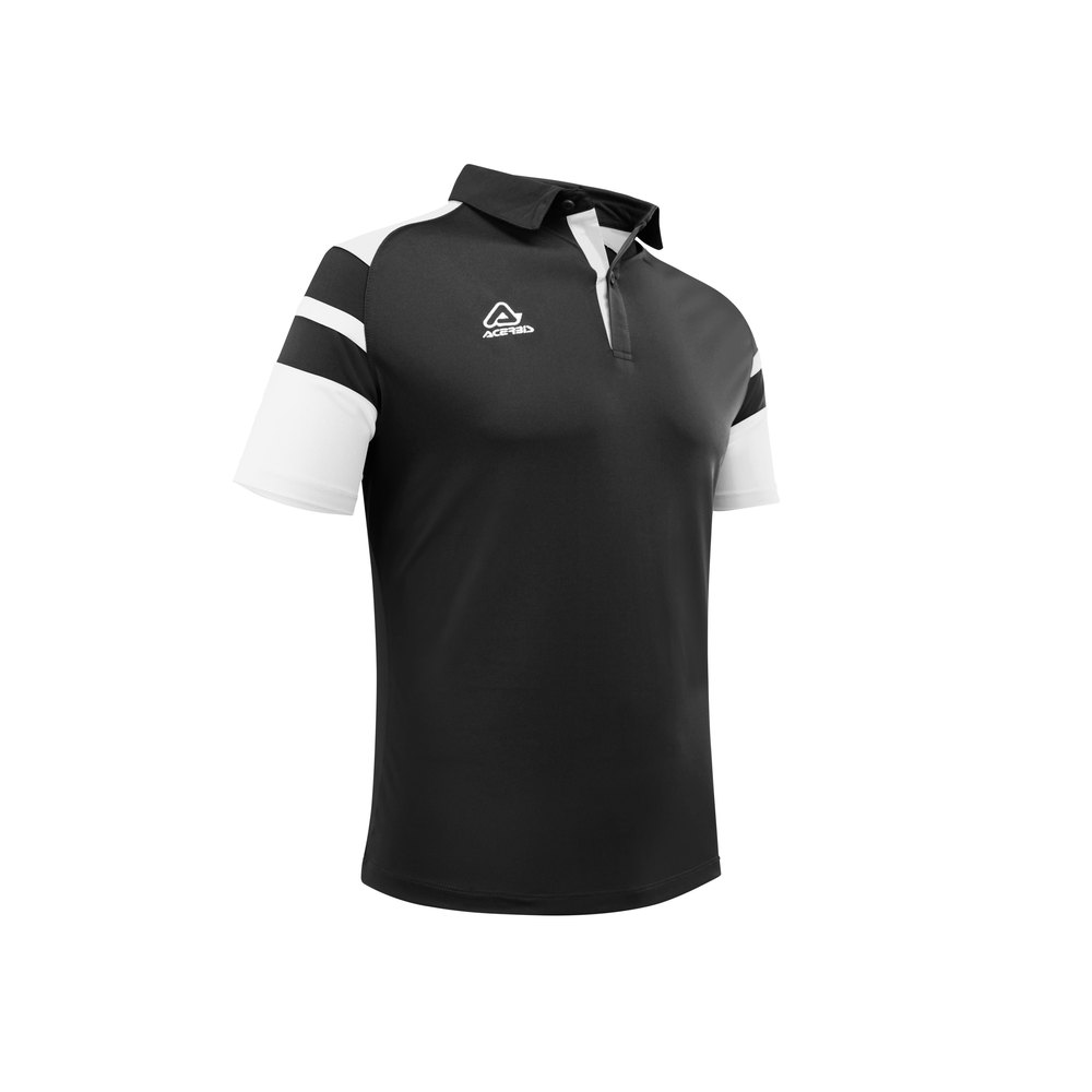 Acerbis Kemari Short Sleeve Polo Schwarz S Mann von Acerbis