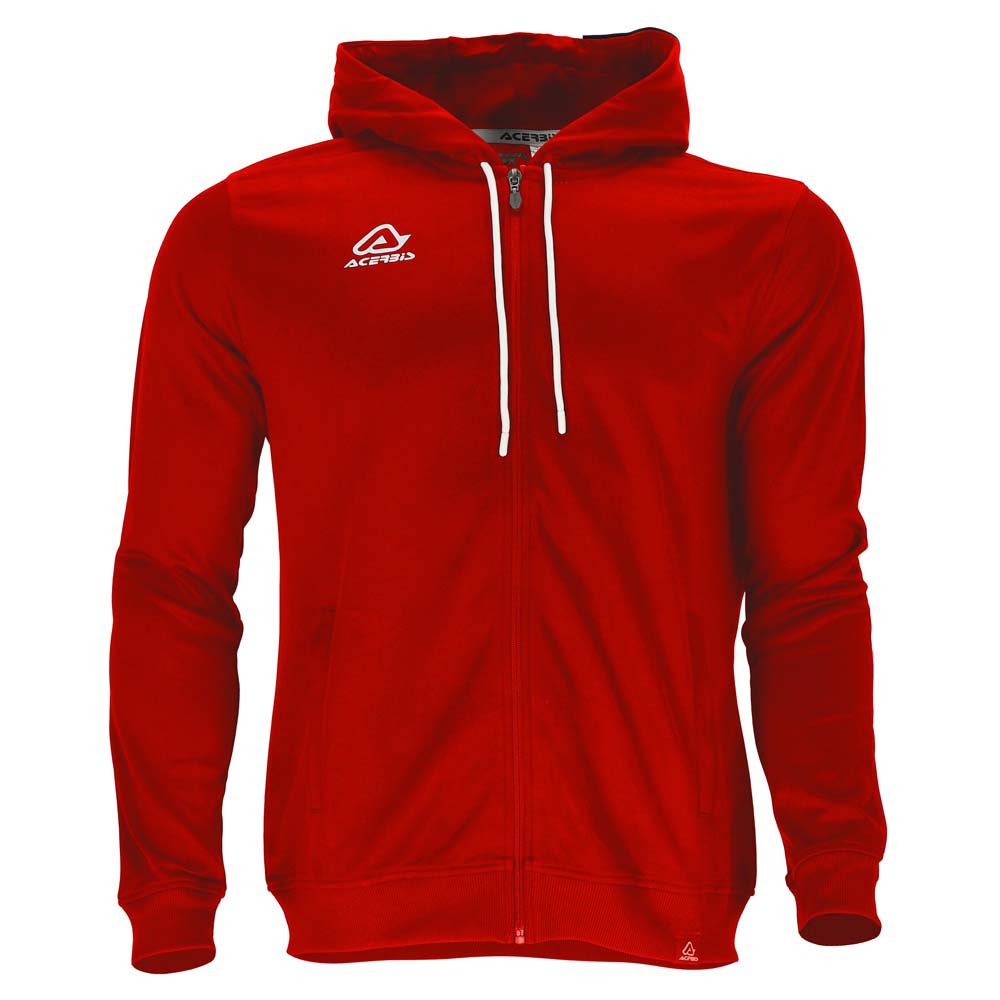 Acerbis Tagete Full Zip Sweatshirt Rot XL Mann von Acerbis