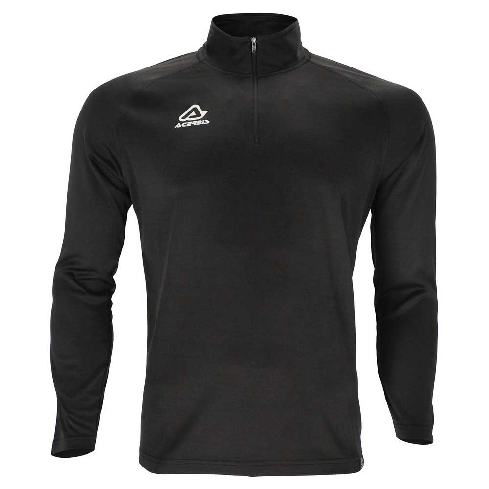 Acerbis Tagete Half Zip Sweatshirt Schwarz 3XS Mann von Acerbis