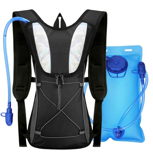 Aceshop Fahrradrucksack mit Trinkblase 2L, Fahrrad-Trinkrucksack Trinkrucksack Laufen für Damen Herren Isolierter Wasserdicht Sportrucksack Wasserdicht Sportrucksack für Laufen Wandern Radfahren Aceshop Fahrradrucksack mit Trinkblase 2L, Fahrrad-Trinkrucksack Trinkrucksack Laufen für Damen Herren Isolierter Wasserdicht Sportrucksack Wasserdicht Sportrucksack für Laufen Wandern Radfahren von Aceshop
