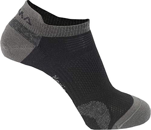 Aclima Ankle 2-Pack Socken, Jet Black, 40-43 von Aclima