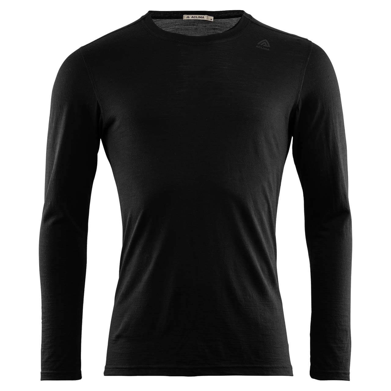 Aclima Lightwool Longsleeve - Jet Black, XXL von Aclima