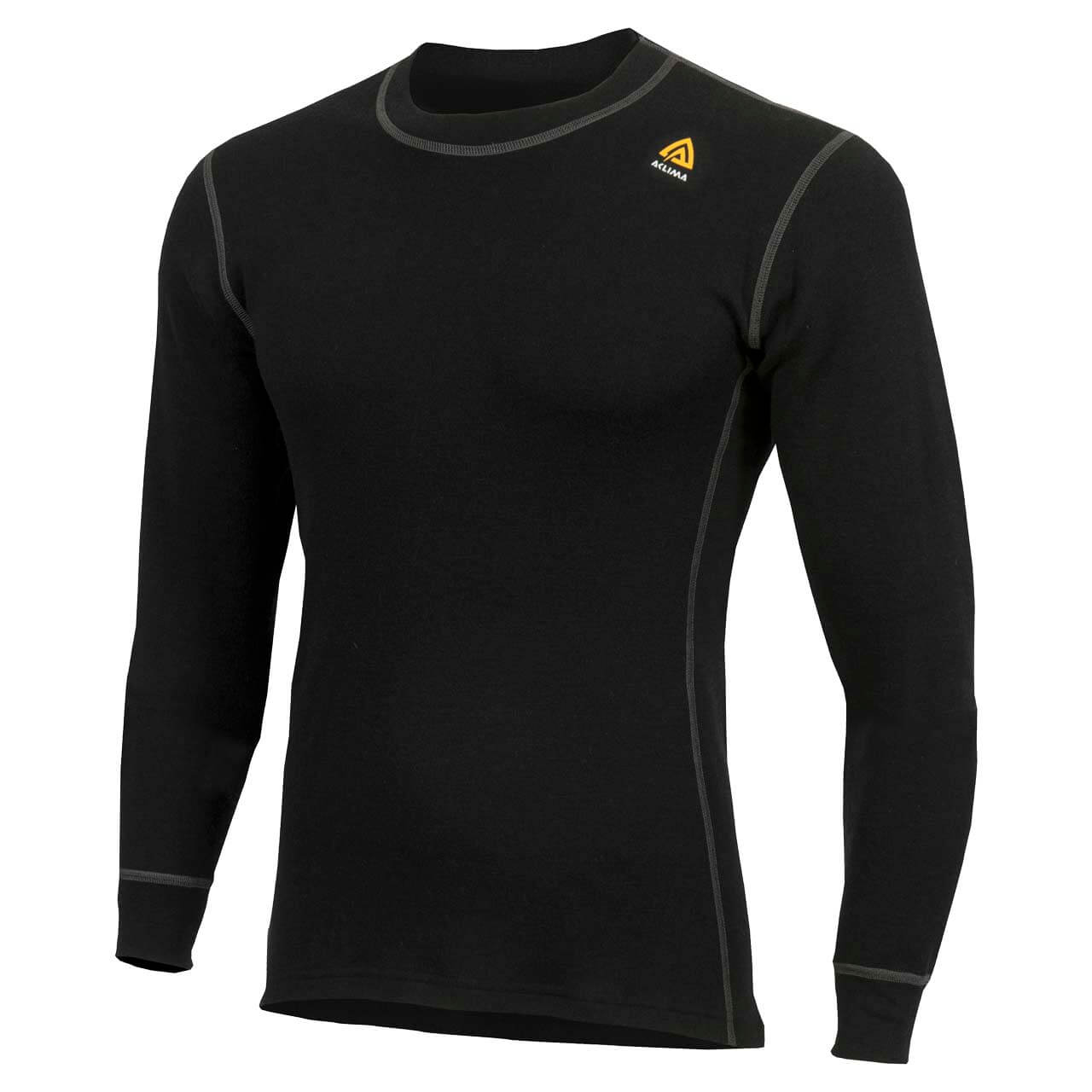 Aclima Merino Longsleeve Warmwool - Jet Black, M von Aclima}