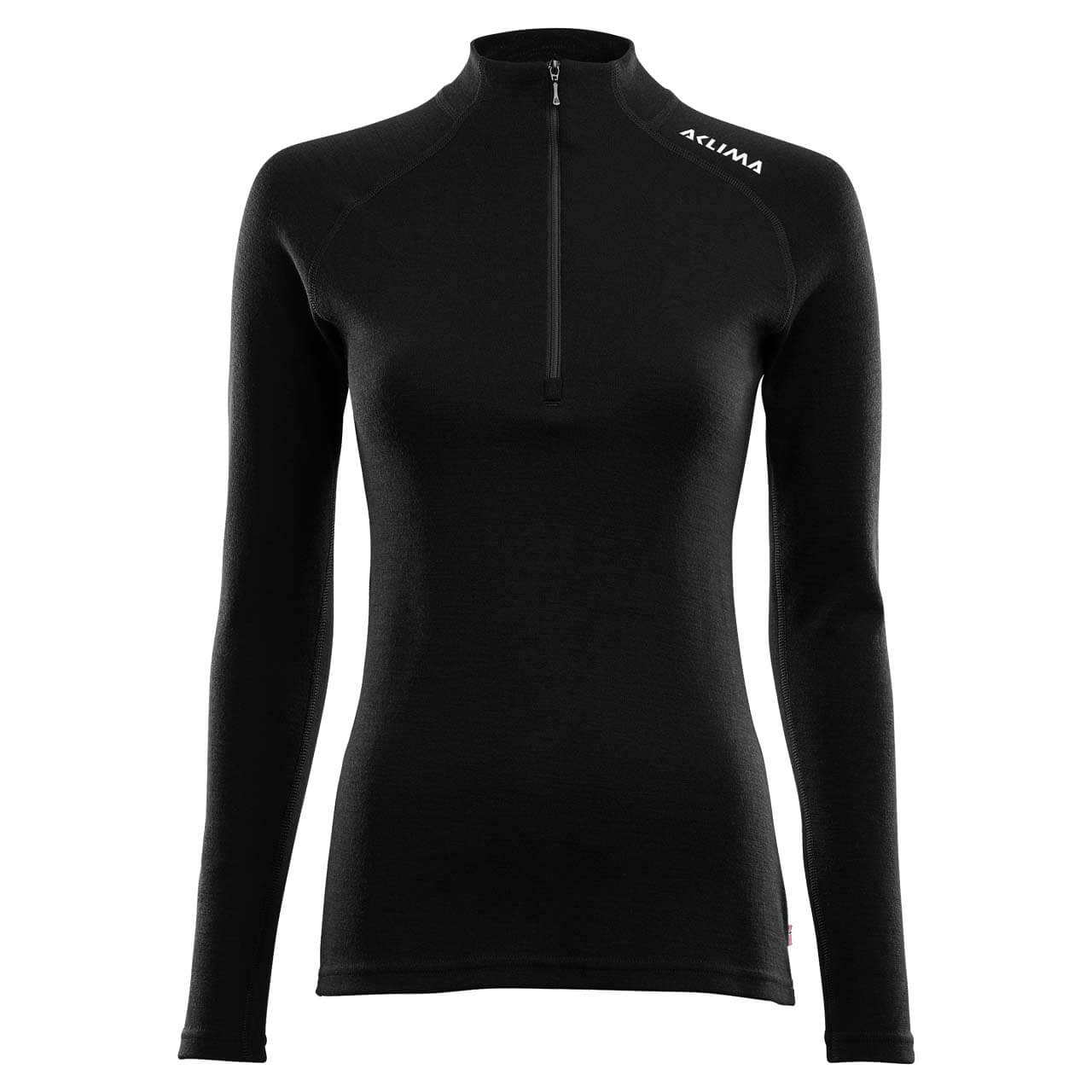 Aclima Merino Zip Warmwool WMNs - Jet Black, L von Aclima}