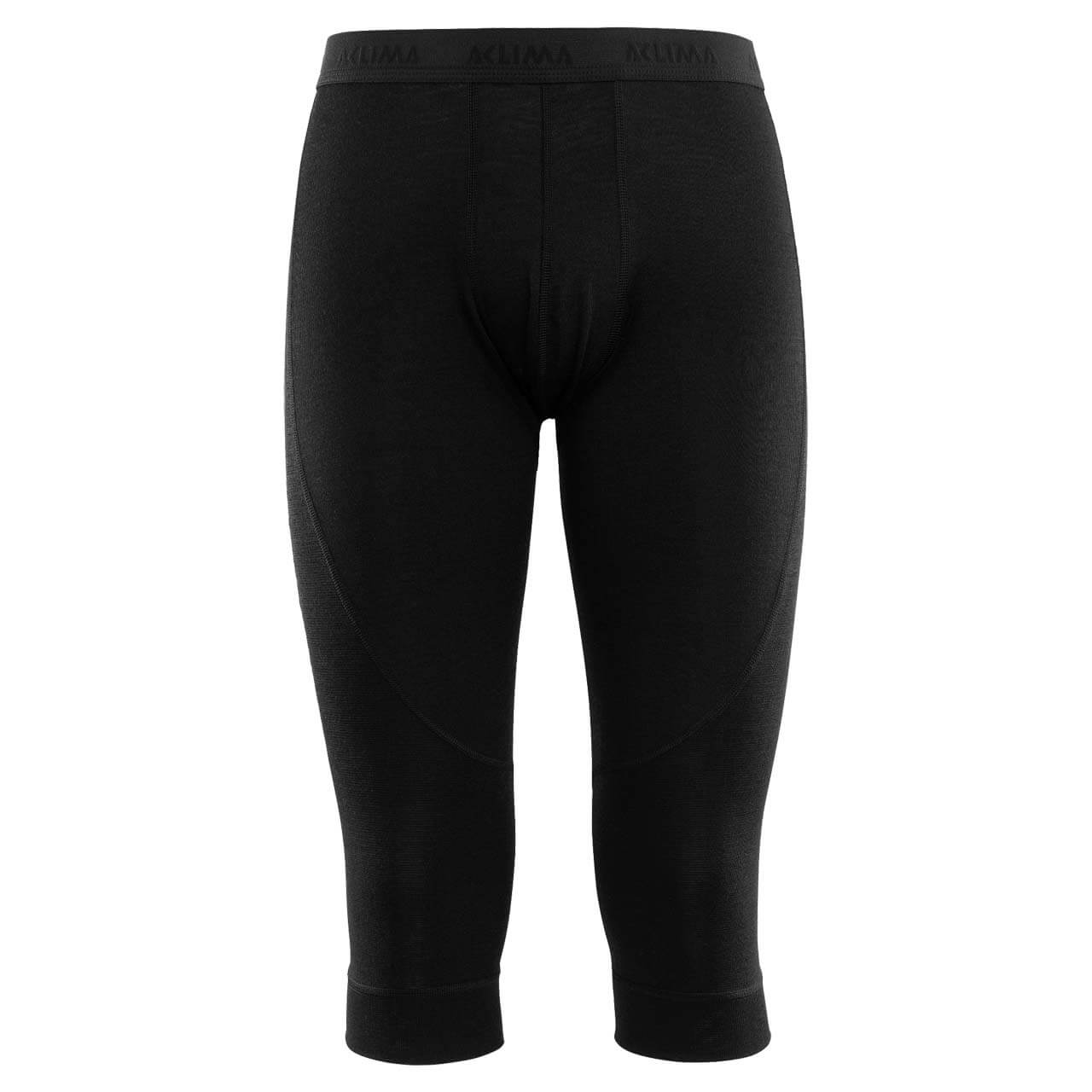 Aclima Warmwool 3/4 Unterhose - Jet Black, M von Aclima}