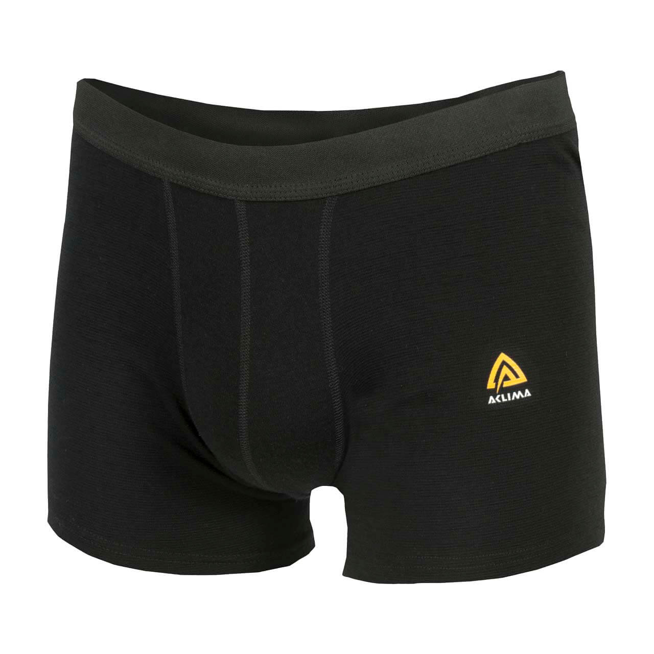 Aclima Warmwool Boxer - Jet Black, M von Aclima