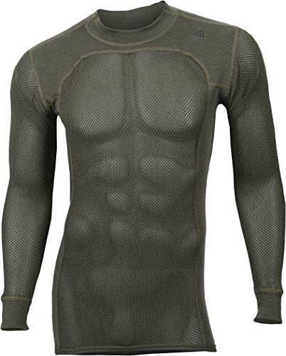 Aclima Woolnet Rundhals Herren oliv Aclima Woolnet Rundhals Herren oliv von Aclima