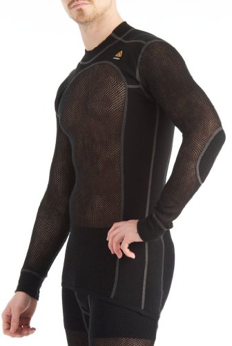 Aclima Woolnet Rundhals Herren schwarz Aclima Woolnet Rundhals Herren schwarz von Aclima