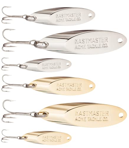 Acme Kastmaster Angelausrüstungs-Set, 6-teilig Acme Kastmaster Angelausrüstungs-Set, 6-teilig von Acme