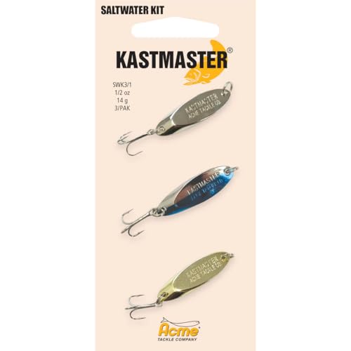 Acme Tackle Kastmaster Salzwasser, Multipack, 0,5 g von Acme