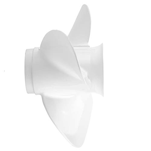 Acouto Mariner Propeller, 9 1/4 X 11j mit Aluminiummaterial, 3 Blätter, Propellerdrehung Rechts für 9,9-15-20 PS von Acouto