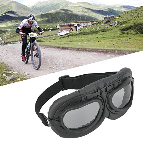 Acouto Motorradbrille mit Farbigen Gläsern, Sanddichte, Winddichte Motorradbrille. Unsere Motorradbrille Ist mit Funktionen Wie Einer Härtenden Beschichtung und Einer Beschlagfreien von Acouto