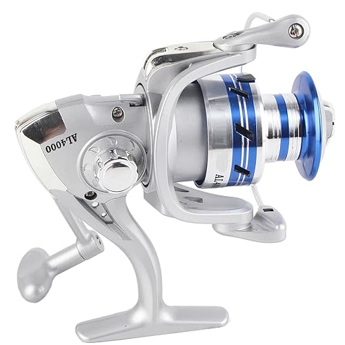 Salt Metal Duty Lightweight Casting Fishing Reel Tackle Verwendet den Anti-Rutsch-Griff und Bietet Widerstandskraft, Sodass Beides Möglich Ist (AL4000) von Acouto