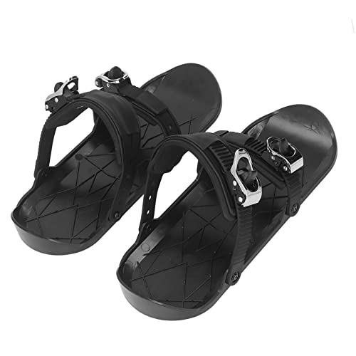 Tragbare Mini-Skiskates für den Winter, zum Skifahren im Freien, einfache Kontrolle für Erwachsene, geeignet für US-Größen 5-14, Schwarz, Einheitsgröße Tragbare Mini-Skiskates für den Winter, zum Skifahren im Freien, einfache Kontrolle für Erwachsene, geeignet für US-Größen 5-14, Schwarz, Einheitsgröße von Acouto