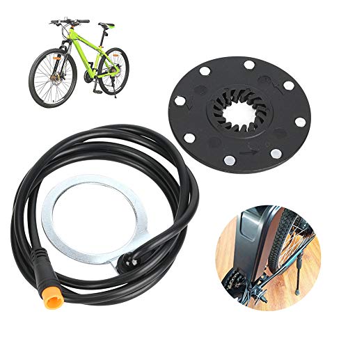 Yose Power Pas Sensor Ersatzteile für Outdoor-E-Bikes, Modifizierter Elektrosatz mit 8 Magnetischen Punkten, Power Senso, Wasserdichter Anschluss, Blend Pedal Sensor, von Acouto