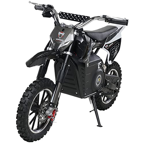 Actionbikes Motors Kinder Mini Elektro Crossbike Viper 𝟭𝟬𝟬𝟬 Watt | 36 Volt - 25 Km/h - Scheibenbremsen - 3 Geschwindigkeitsstufen - Pocket Bike - Motorrad - Motocross - Dirtbike - Enduro (Schwarz) von Actionbikes Motors