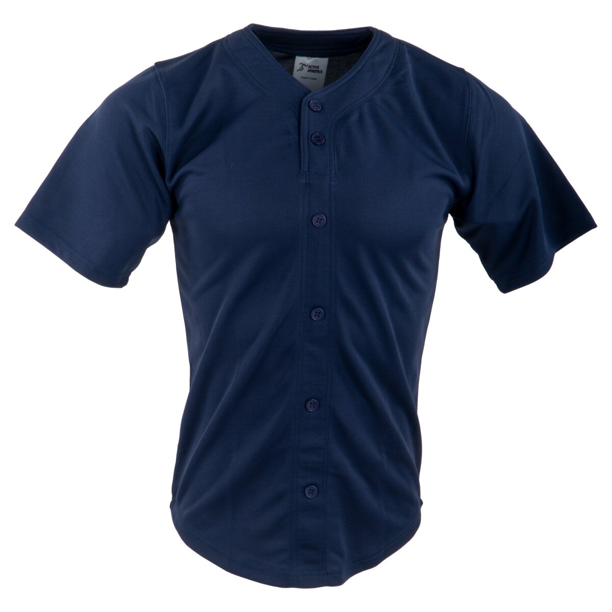 Active Athletics Baseball Jersey, Fake Button Jersey - navy Gr.XL Active Athletics Baseball Jersey, Fake Button Jersey - navy Gr.XL von Active Athletics