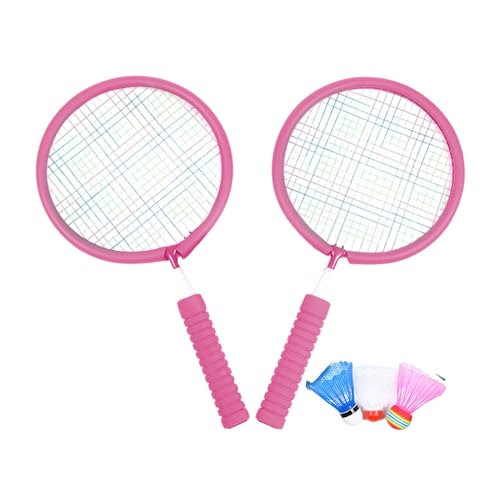 Acunny Kinder-Badmintonschläger-Set, Junior-Badmintonschläger, Strand-Rasen-Yard-Badminton-Set, Leichter Backyard Outside Shuttlecocks-Schläger inklusive 3X Badminton für Kinder und Erwachsene von Acunny