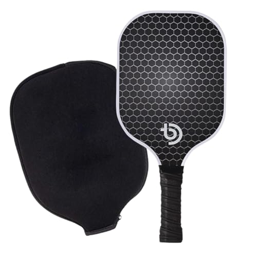 Acunny -Set aus Kohlefaser, Schläger-Set - Carbonfaser-Paddel mit Tasche -Schläger | Honeycomb Core Pickle Ball Set Comfort Grip Outdoor-Zubehör für Damen und Herren von Acunny