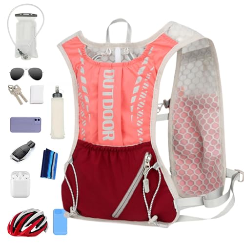 Acunny Trinkweste, Trinkweste, Pack Trinkweste | Trinkrucksack Trinkpack | Reflektierendes Fitnesszubehör für Training Spour Gym Acunny Trinkweste, Trinkweste, Pack Trinkweste | Trinkrucksack Trinkpack | Reflektierendes Fitnesszubehör für Training Spour Gym von Acunny