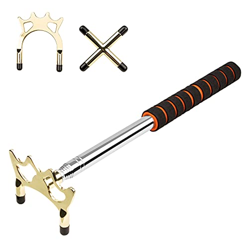 Adhafera Billard Queue Stick, Einziehbarem Billard Queue Mit 3 Austauschbar Messing-Kopfes, Billard-Zubehör Geeignet Billard, Snooker, Turniere, Spiele, Geschenke Adhafera Billard Queue Stick, Einziehbarem Billard Queue Mit 3 Austauschbar Messing-Kopfes, Billard-Zubehör Geeignet Billard, Snooker, Turniere, Spiele, Geschenke von Adhafera