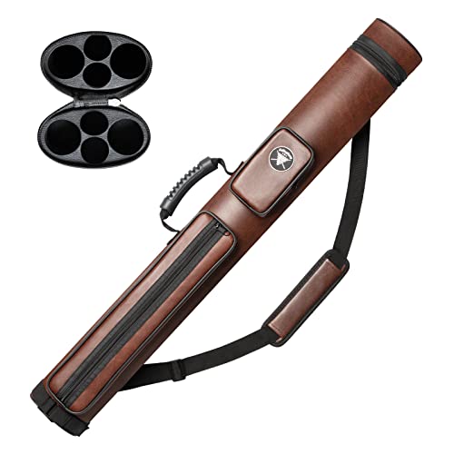 Adhafera Billardqueue-Koffer 2x2 Hard Pool Stick Case aus Kunstleder Billard Zubehör Adhafera Billardqueue-Koffer 2x2 Hard Pool Stick Case aus Kunstleder Billard Zubehör von Adhafera