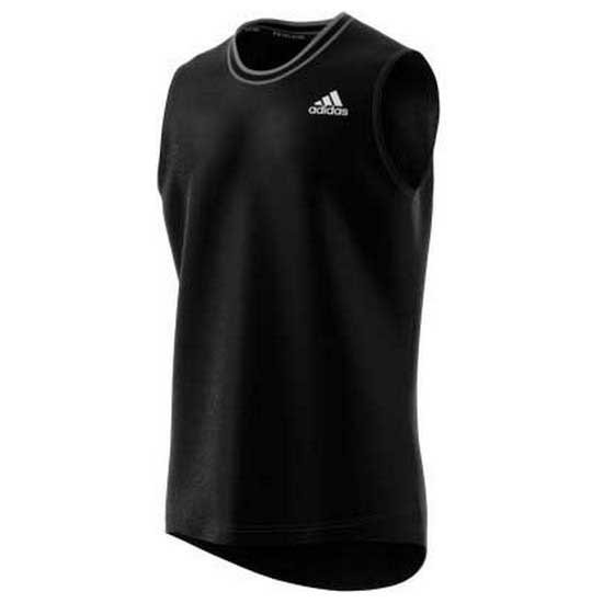 Adidas Badminton Primeblue Sleeveless T-shirt Schwarz L Mann von Adidas Badminton