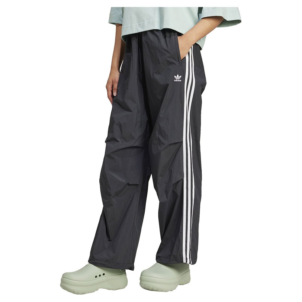 Adidas Originals 3 Stripes Woven Parachute Tracksuit Pants Schwarz XS Frau Adidas Originals 3 Stripes Woven Parachute Tracksuit Pants Schwarz XS Frau von Adidas Originals