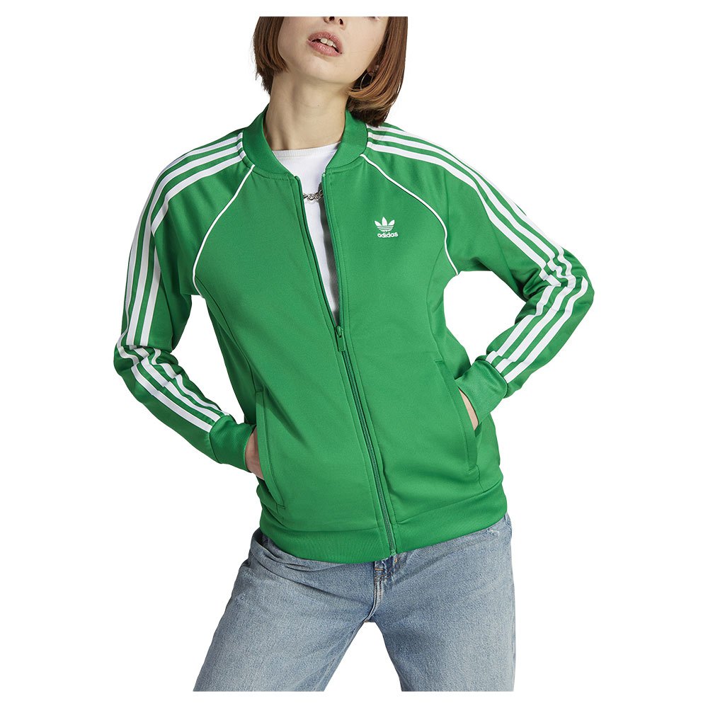 Adidas Originals Adicolor Classics Sst Tracksuit Jacket Grün XL Frau von Adidas Originals