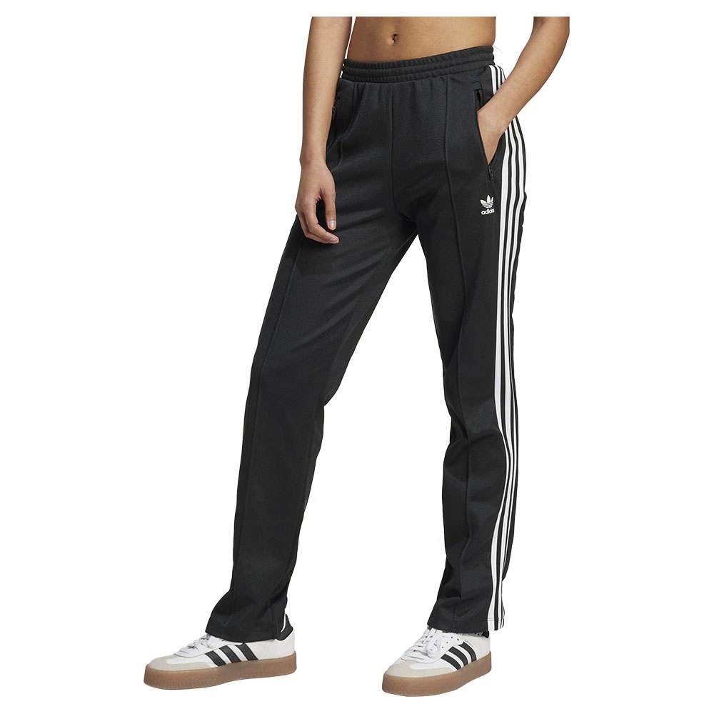 Adidas Originals Beckenbauer Tracksuit Pants Schwarz 2XS Frau von Adidas Originals