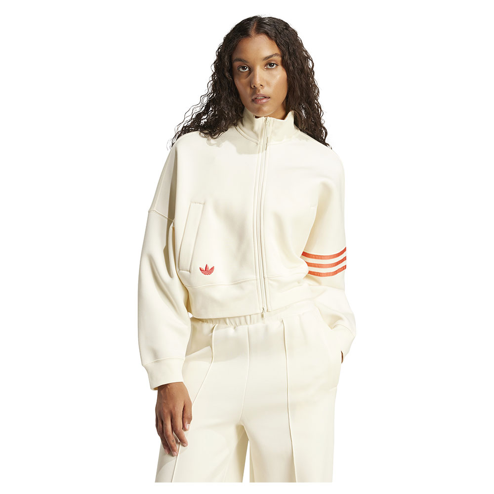 Adidas Originals Neuclassics Tracksuit Jacket Beige S Frau von Adidas Originals