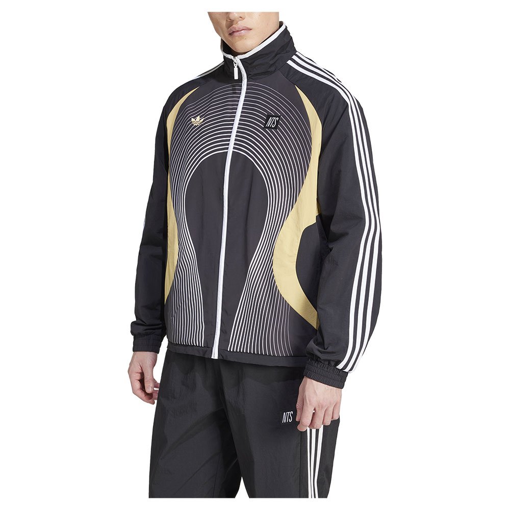 Adidas Originals Nts Radio Allover Print Sst Tracksuit Jacket Schwarz 2XL Mann von Adidas Originals