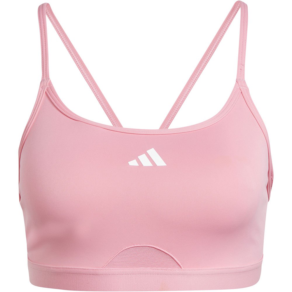 Adidas Aeroreact Low Impact Sports Bra Rosa XL / AB Frau Adidas Aeroreact Low Impact Sports Bra Rosa XL / AB Frau von Adidas
