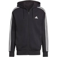 ADIDAS Herren Kapuzensweat Essentials French Terry 3-Streifen von Adidas