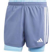 ADIDAS Herren Shorts Own the Run 3-Streifen 2-in-1 von Adidas