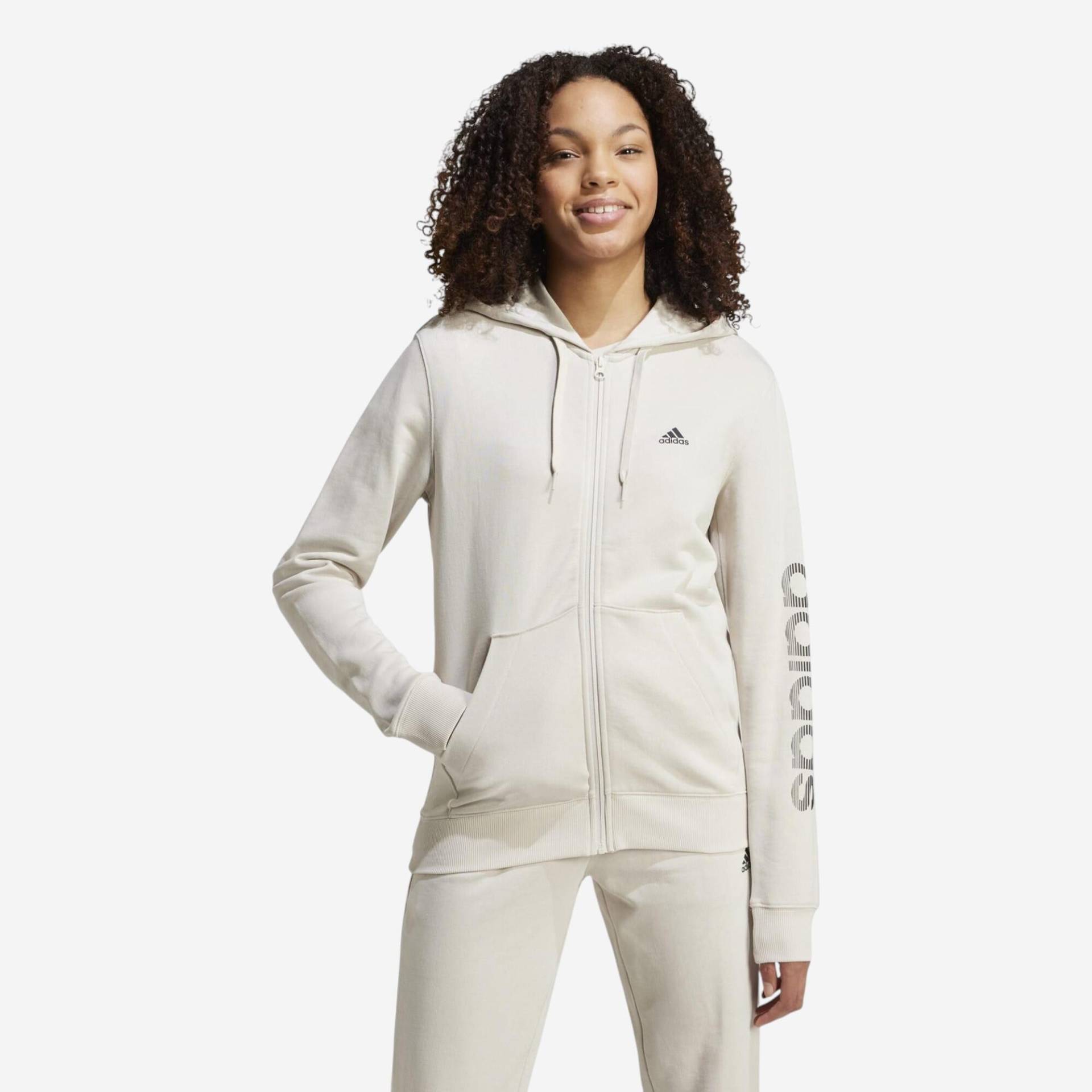 ADIDAS Kapuzenjacke Damen Print - beige ADIDAS Kapuzenjacke Damen Print - beige von Adidas