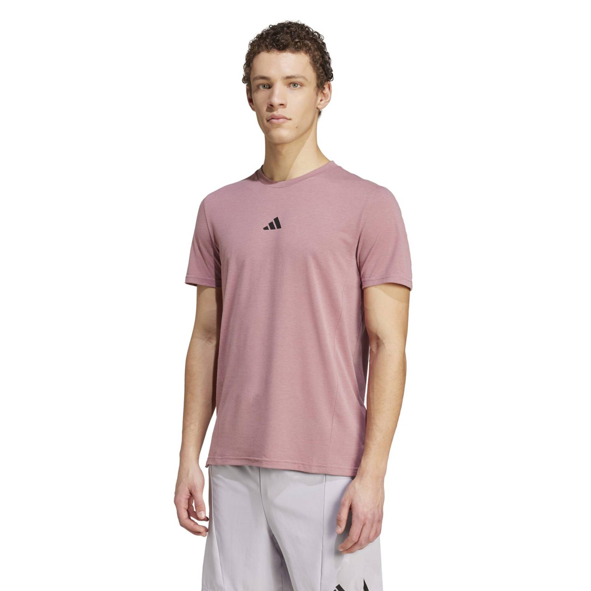ADIDAS T-Shirt Herren - rot von Adidas