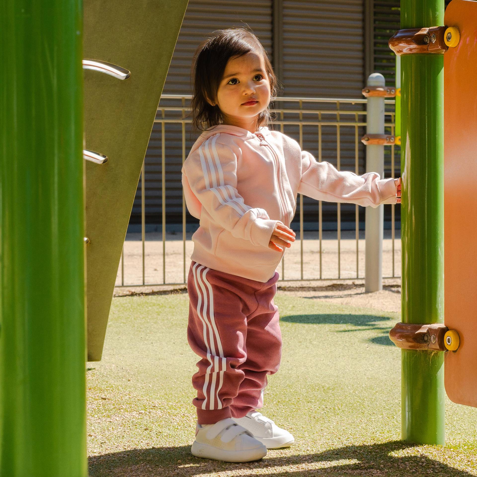 ADIDAS Trainingsanzug Kinder - rosa von Adidas