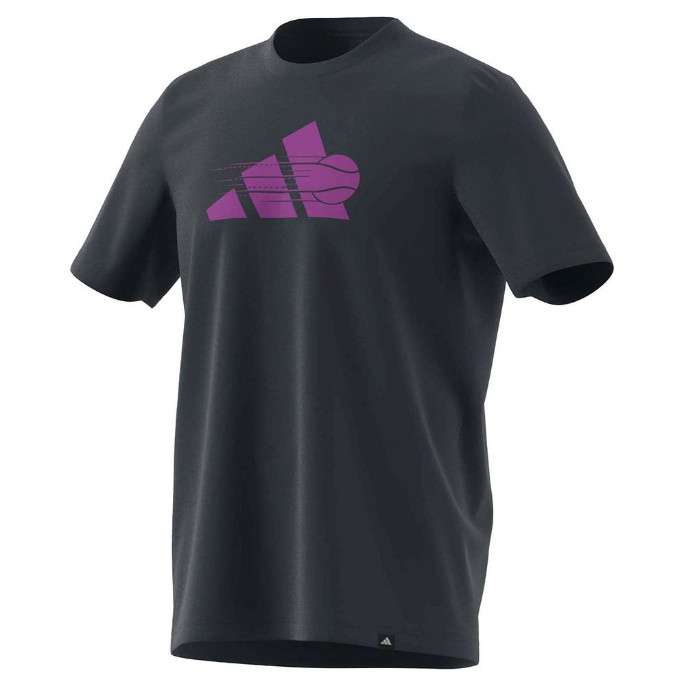 Adidas 3 Stripes Graphic Short Sleeve T-shirt Schwarz M Mann von Adidas