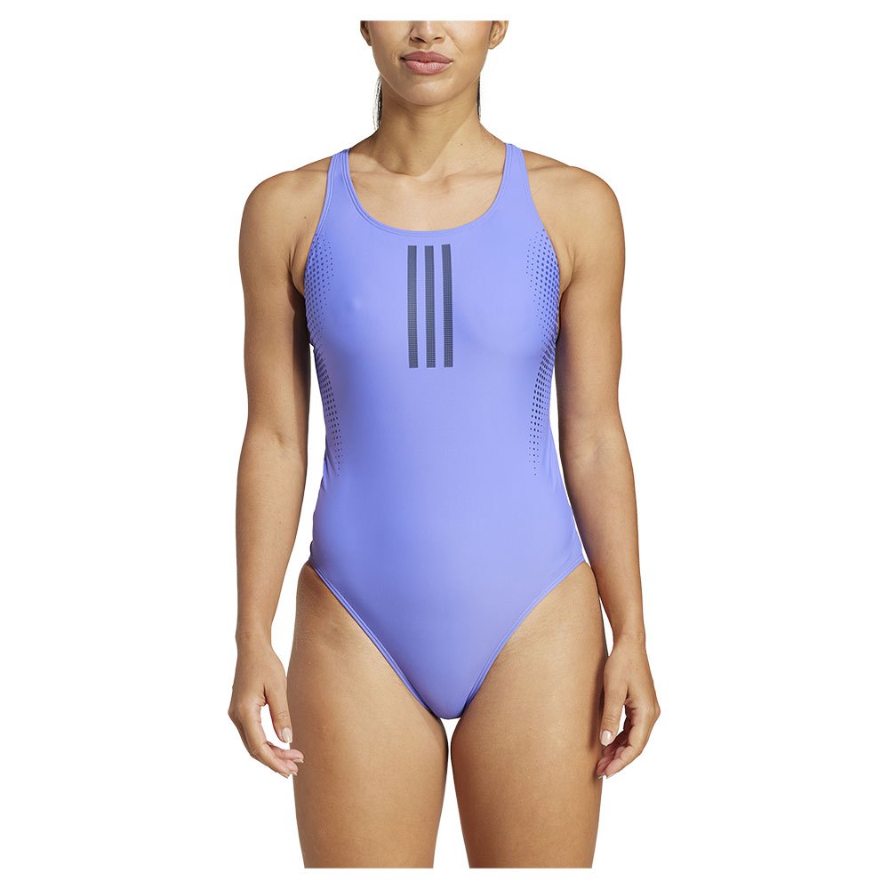 Adidas 3 Stripes Graphic Swimsuit Blau 40 Frau Adidas 3 Stripes Graphic Swimsuit Blau 40 Frau von Adidas