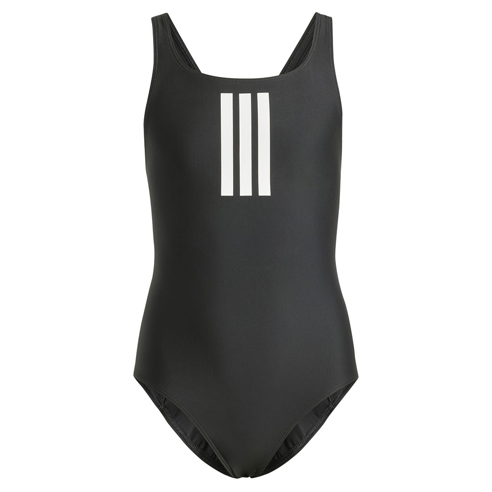 Adidas 3 Stripes Swimsuit Schwarz 11-12 Years Mädchen Adidas 3 Stripes Swimsuit Schwarz 11-12 Years Mädchen von Adidas