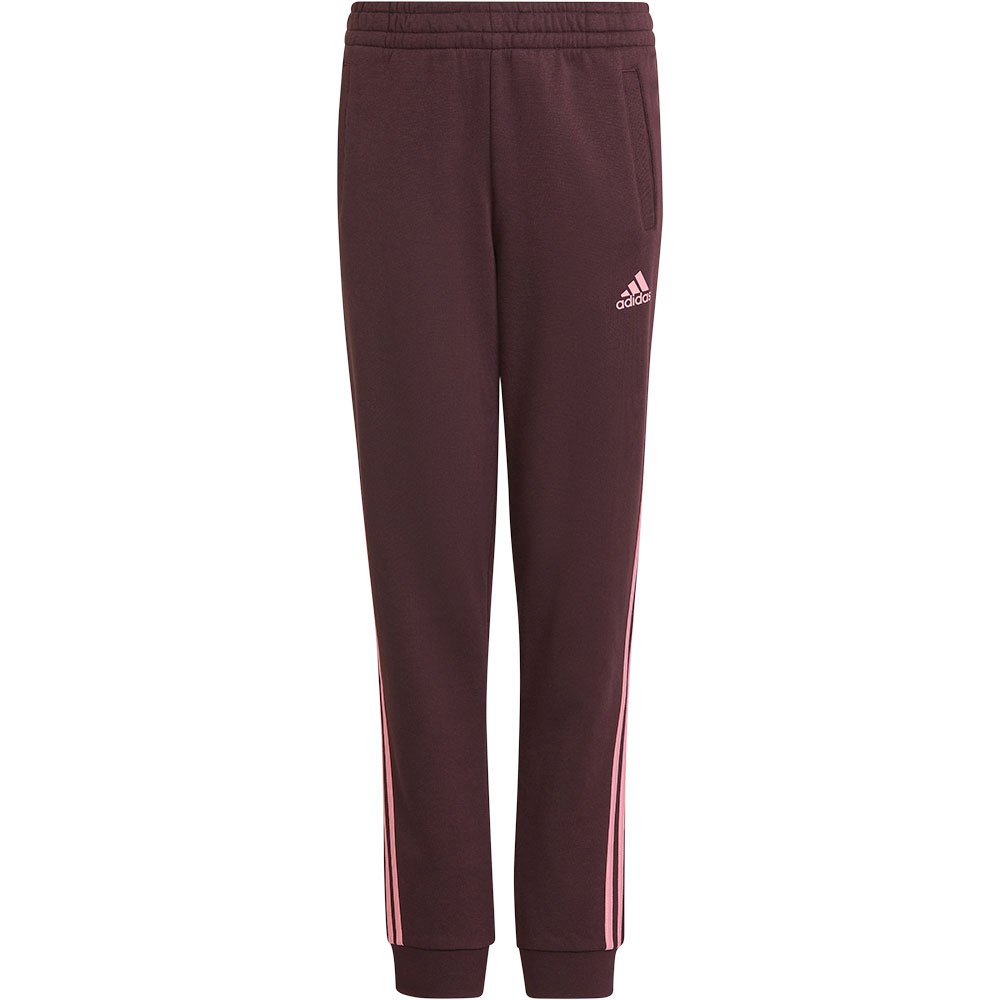 Adidas 3 Stripes Tapered Pants Rot 9-10 Years Junge von Adidas