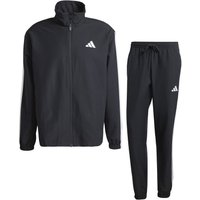 Adidas 3 Stripes Woven Trainingsanzug Herren Schwarz Adidas 3 Stripes Woven Trainingsanzug Herren Schwarz von Adidas