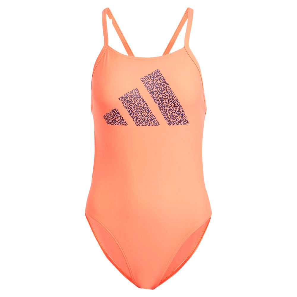 Adidas 3bars Pr Swimsuit Orange 40 Frau von Adidas