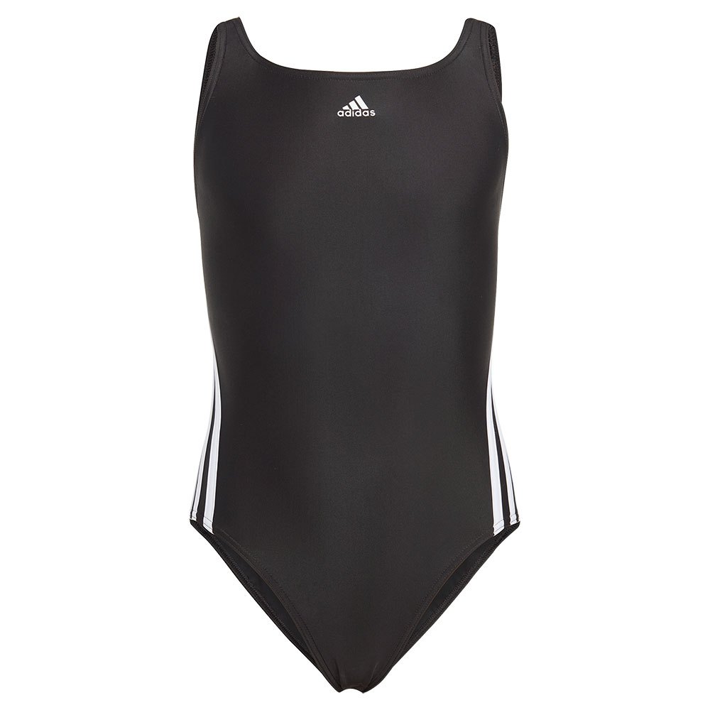 Adidas 3s Swimsuit Schwarz 7-8 Years Mädchen von Adidas