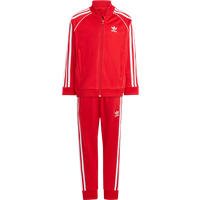 Adidas Adicolor Sst Unisex Trainingsanzüge - Rot - Größe: 117 - 122 CM - Baumwoll-Canvas - Foot Locker von Adidas