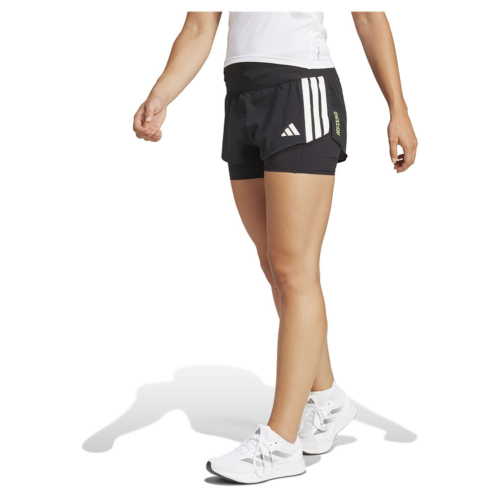Adidas Adizero 2in1 Gel Pocket Shorts Schwarz M Frau Adidas Adizero 2in1 Gel Pocket Shorts Schwarz M Frau von Adidas