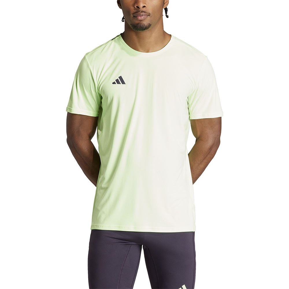 Adidas Adizero Essentials Short Sleeve T-shirt Grün L / Regular Mann von Adidas