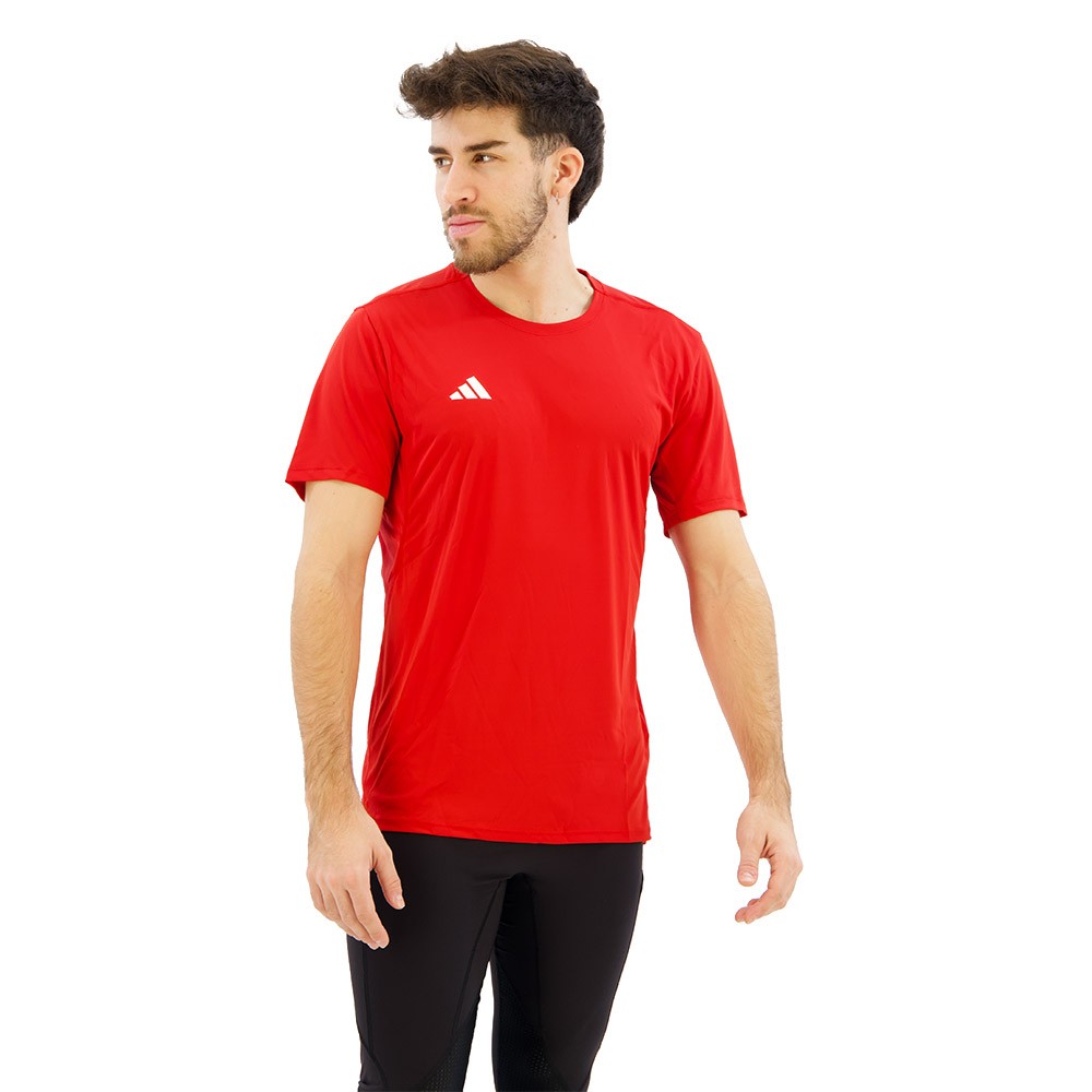 Adidas Adizero Essentials Short Sleeve T-shirt Rot M Mann von Adidas