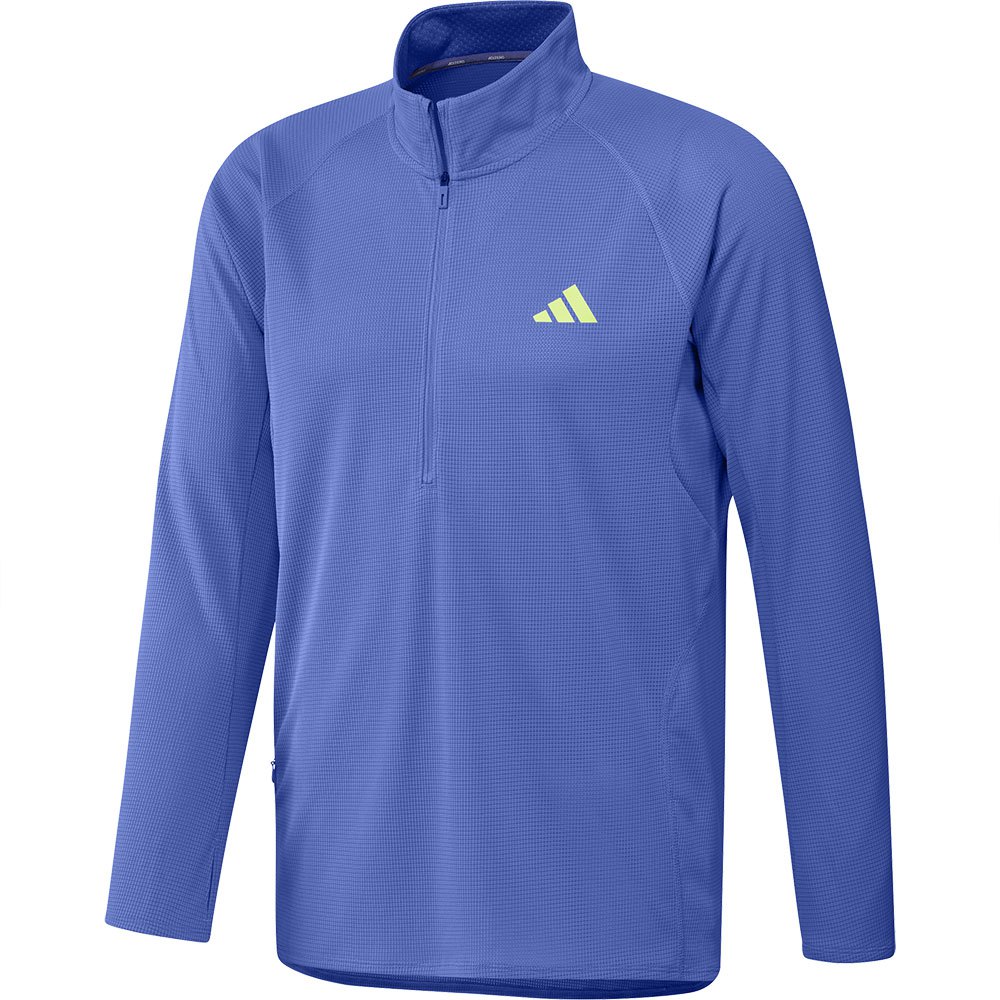 Adidas Adizero Half Zip Long Sleeve T-shirt Blau L Mann von Adidas